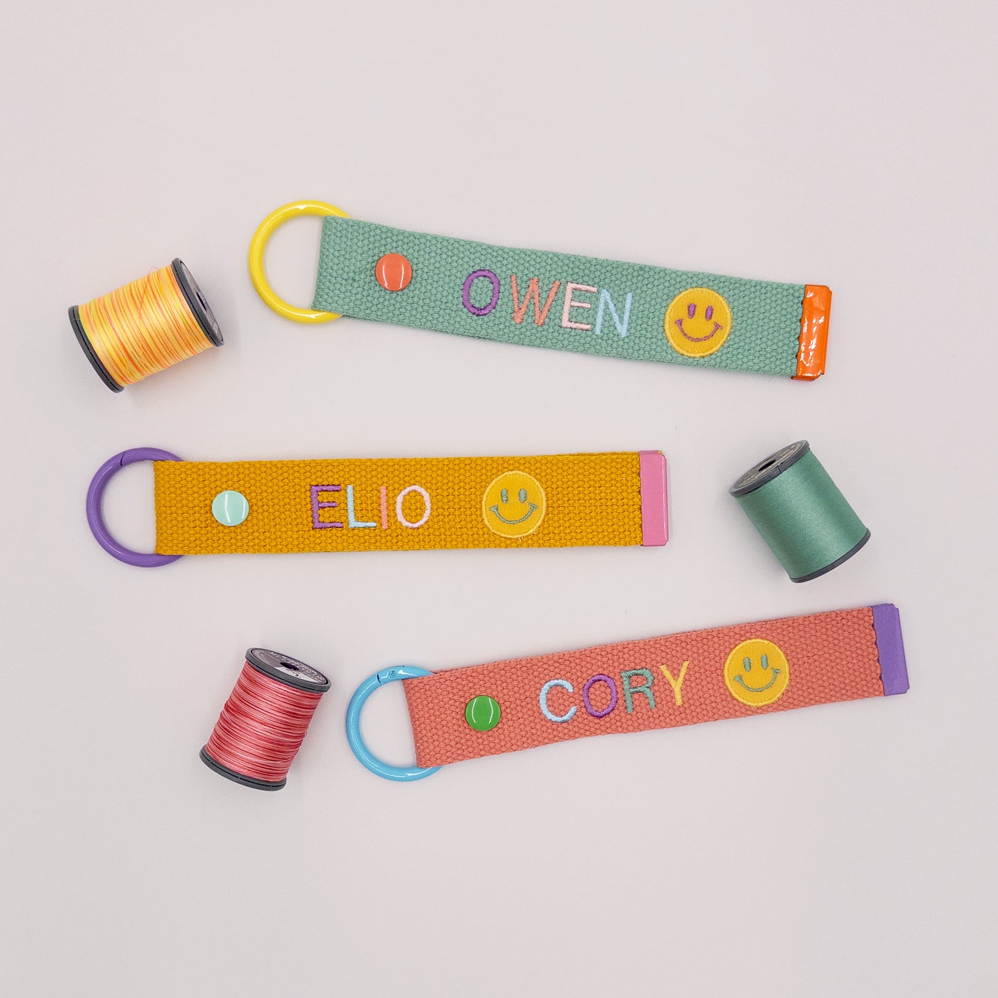 Runrascals Custom Embroidered Bag Tags