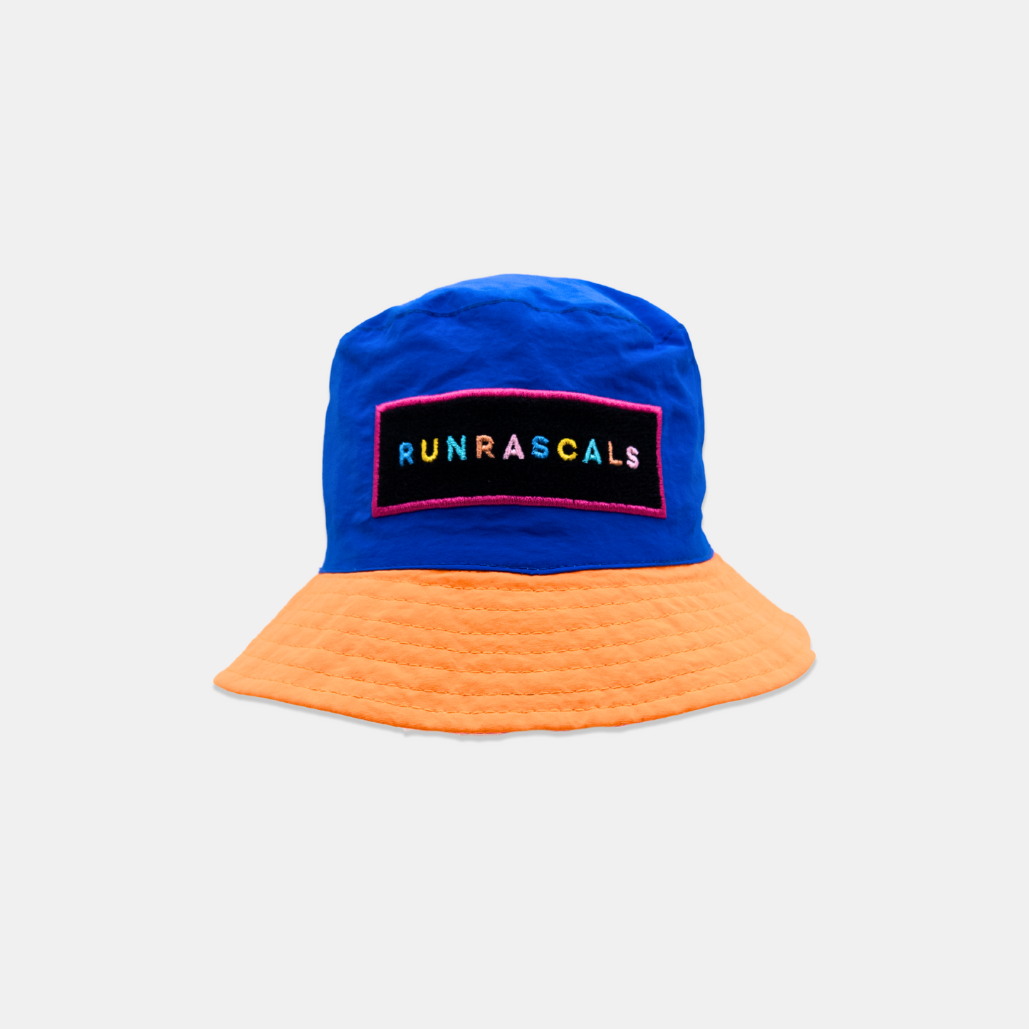 Runrascals Reversible Patch Bucket Hat - Zest & Chill