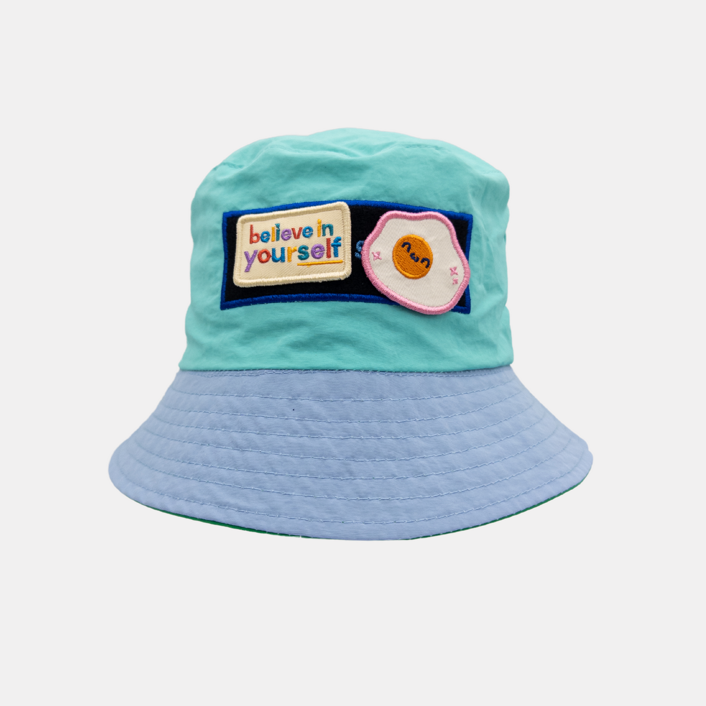 Runrascals Reversible Patch Bucket Hat - Dreamy Pop