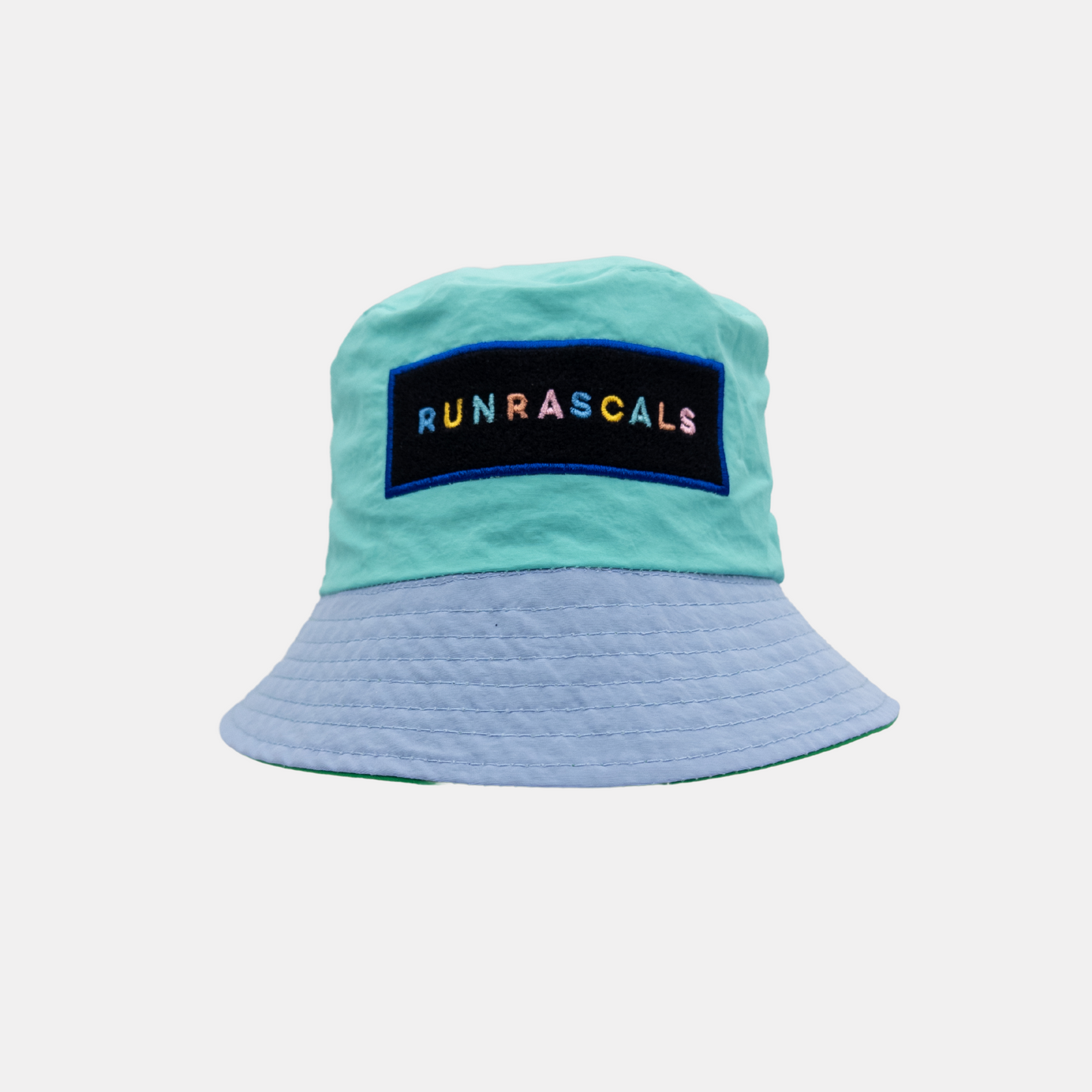 Runrascals Reversible Patch Bucket Hat - Dreamy Pop