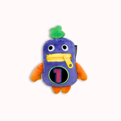 Patch-Lings Series 1 - No. 01: Eggplant Patch-Ling