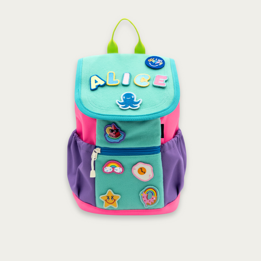 The Ultimate Personalisable Preschool Backpack - Cotton Candy