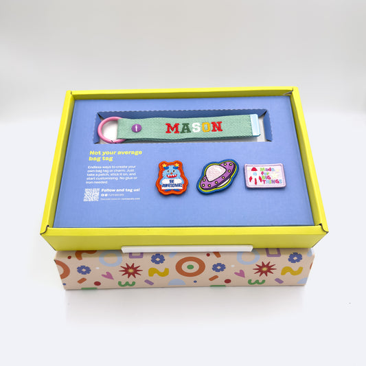 Personalised Interchangeable Tag Gift Set (Christmas Edition)