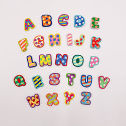 Runrascals Letter Patches (Patterns)
