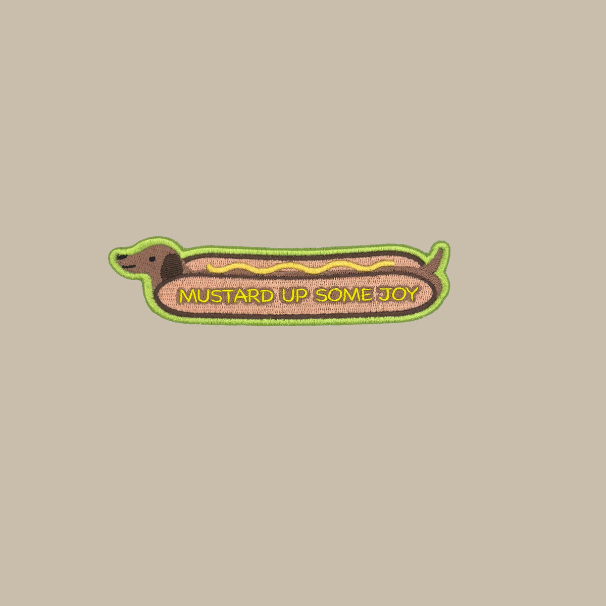 Mustard Up Some Joy Patch – RUNRASCALS